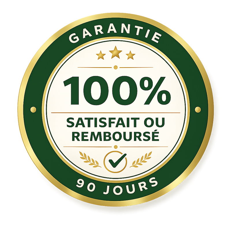 Garantie Satisfaite ou Remboursée 90 jours